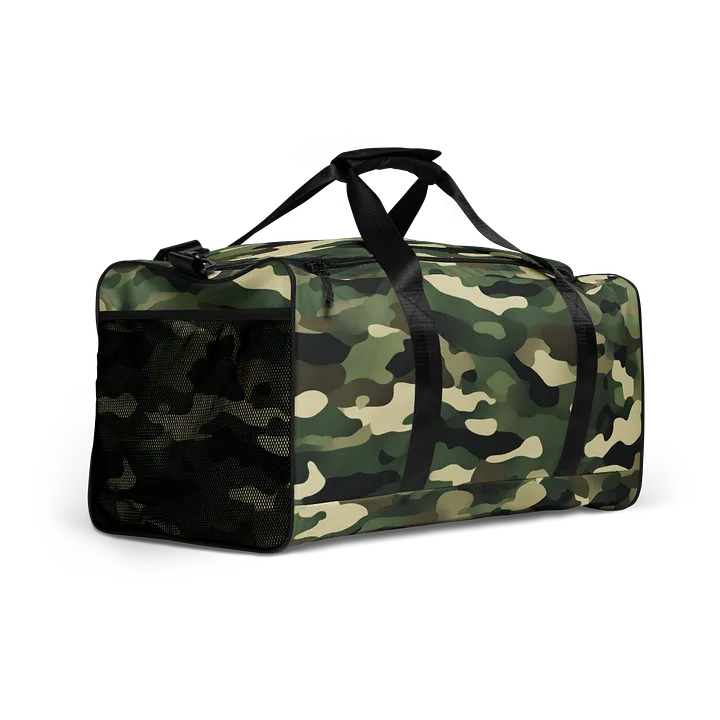 NR-Nurain- Monogram All-Over Print Duffle Bag product image (2)