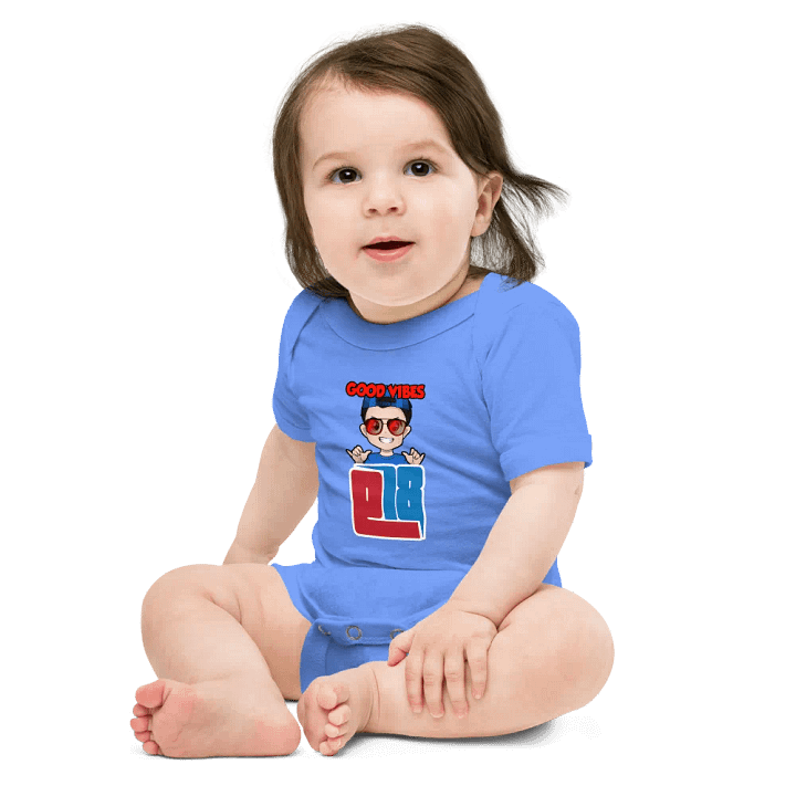 E18 Good Vibes Baby Onesie product image (2)