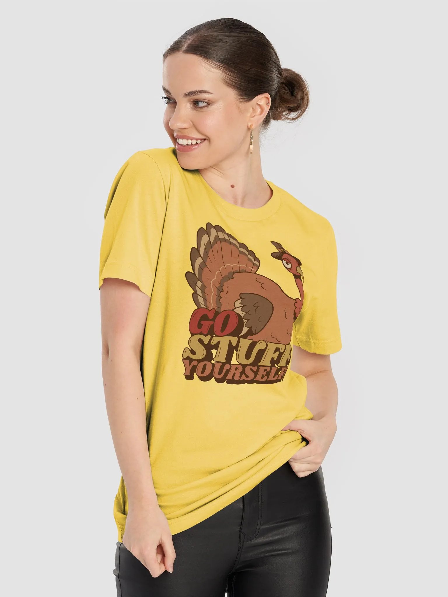 Go Stuff Yourself Turkey Premium T-shirt product image (8)