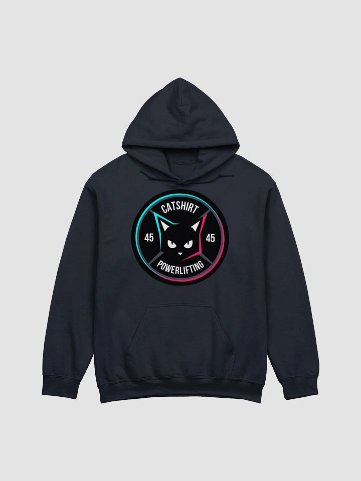 Catshirt Powerlifting Gildan Hoodie product image (10)