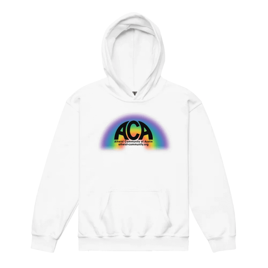 Youth Hoodie - The Atheist Community of Austin Rainbow product image (8)