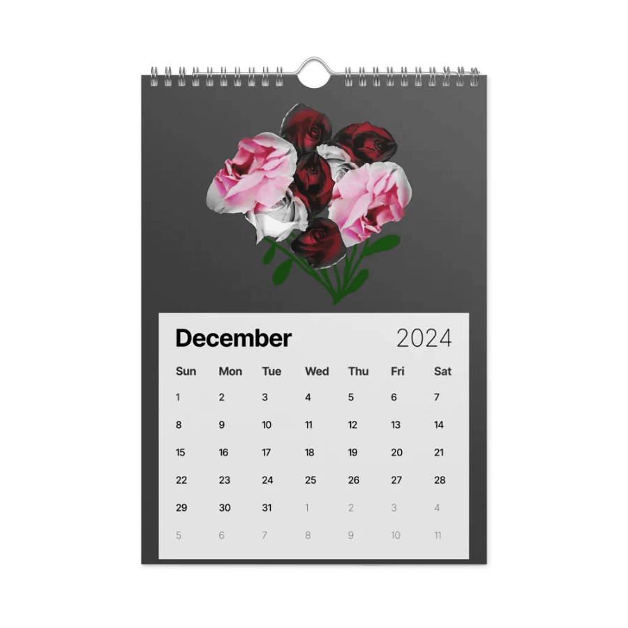 Isolated Flowers 2024 Calendar product image (11)