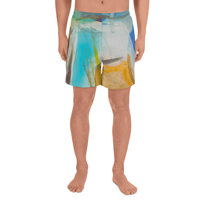 original artwork printed on sports shorts, eyecatcher product image (2)