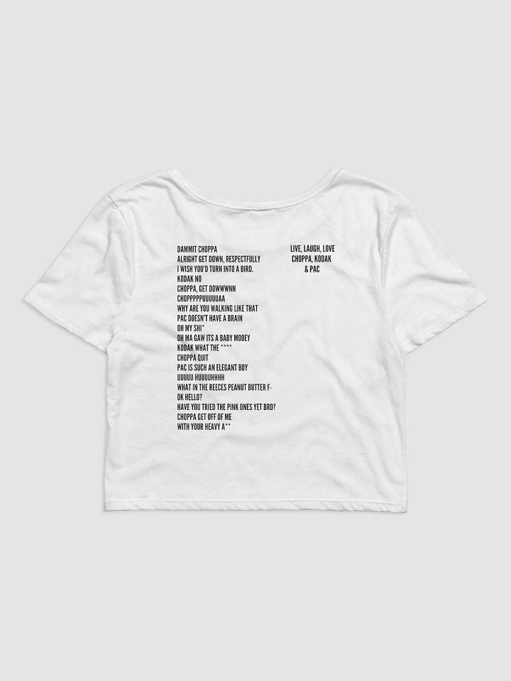 Cropped Tee ft. Lex Quotes product image (1)