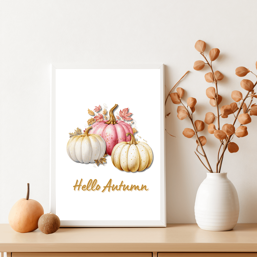 Hello Autumn - Glam Pastel Pumpkins product image (5)