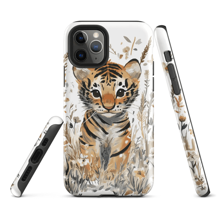 Fierce Wilderness Tiger iPhone Case product image (3)