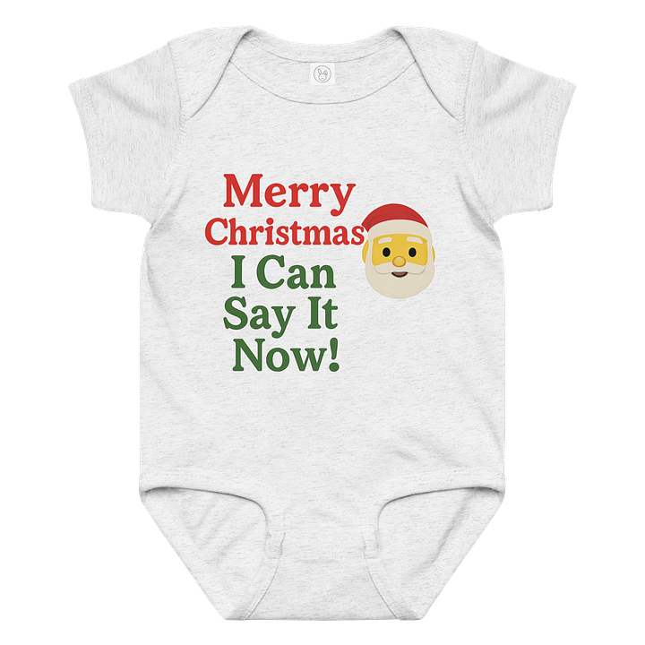 Merry Christmas Baby Bodysuit product image (1)