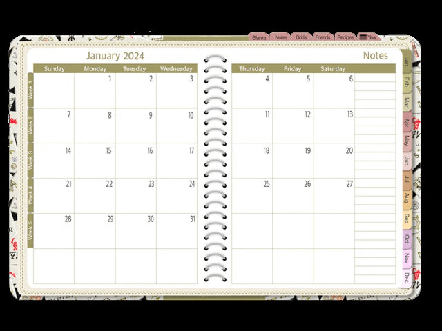 2024 Mahjong Digital Planner product image (3)