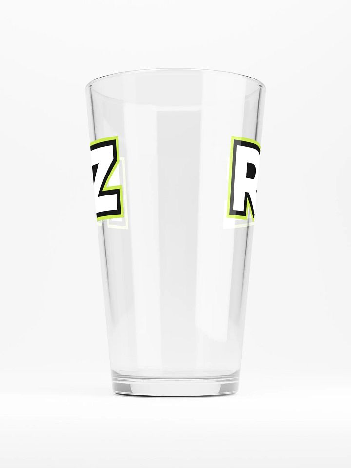 Riz Logo Pint Glass product image (1)