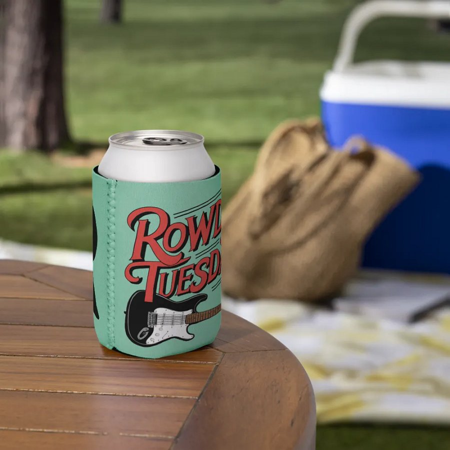 Rowdy Tuesday - Can Koozie product image (7)