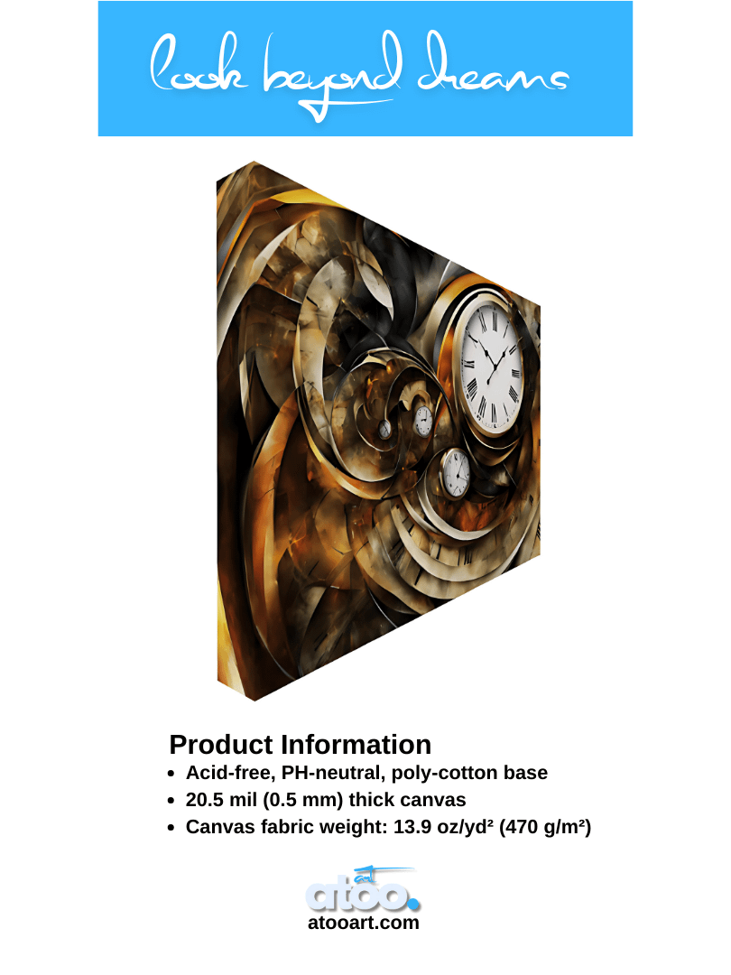 Time Confusion-12 | Canvas Artistic Wall Painting product image (11)