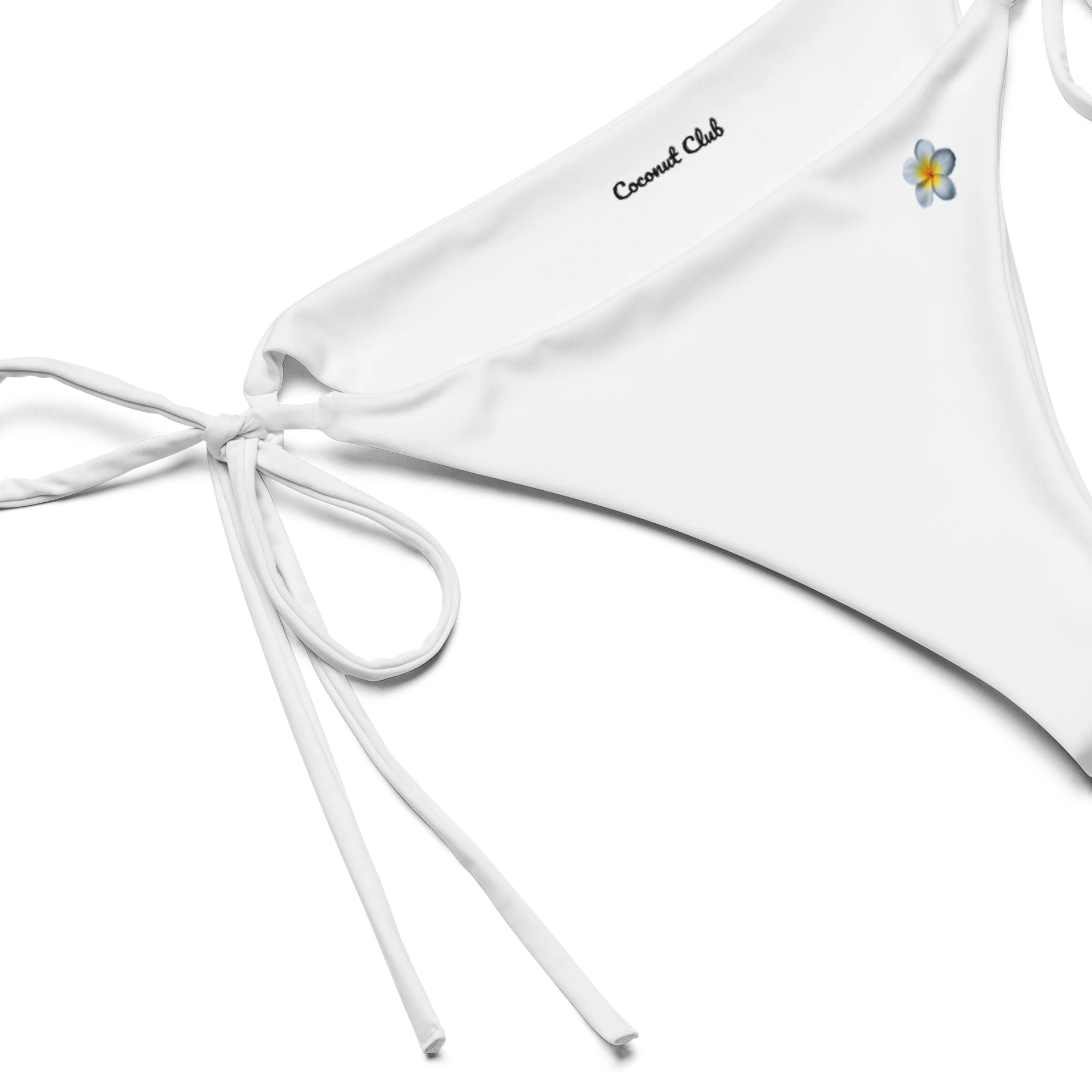 Bikini Bottom - Temple Flower (white) product image (2)