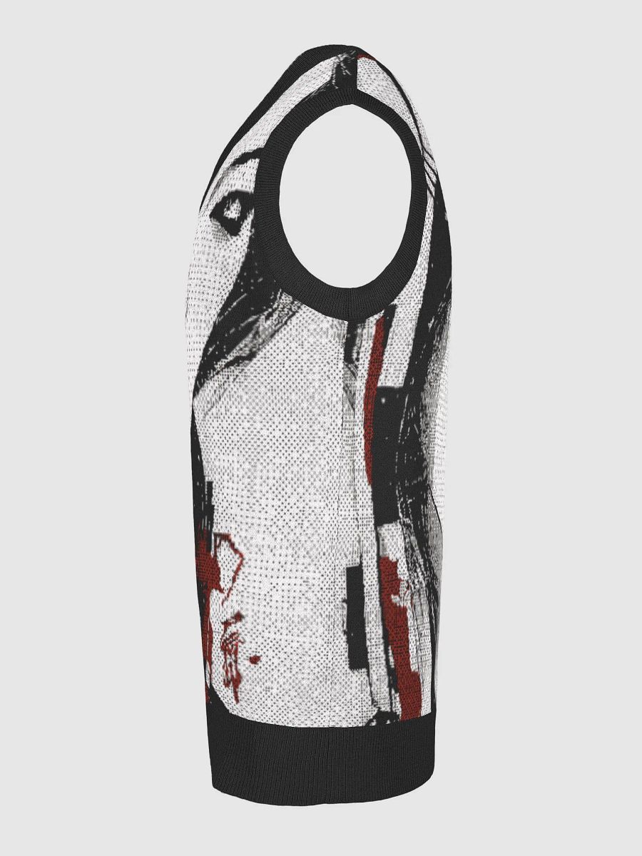 Geisha-Inspired Serenity Jacquard V-Neck Vest product image (28)