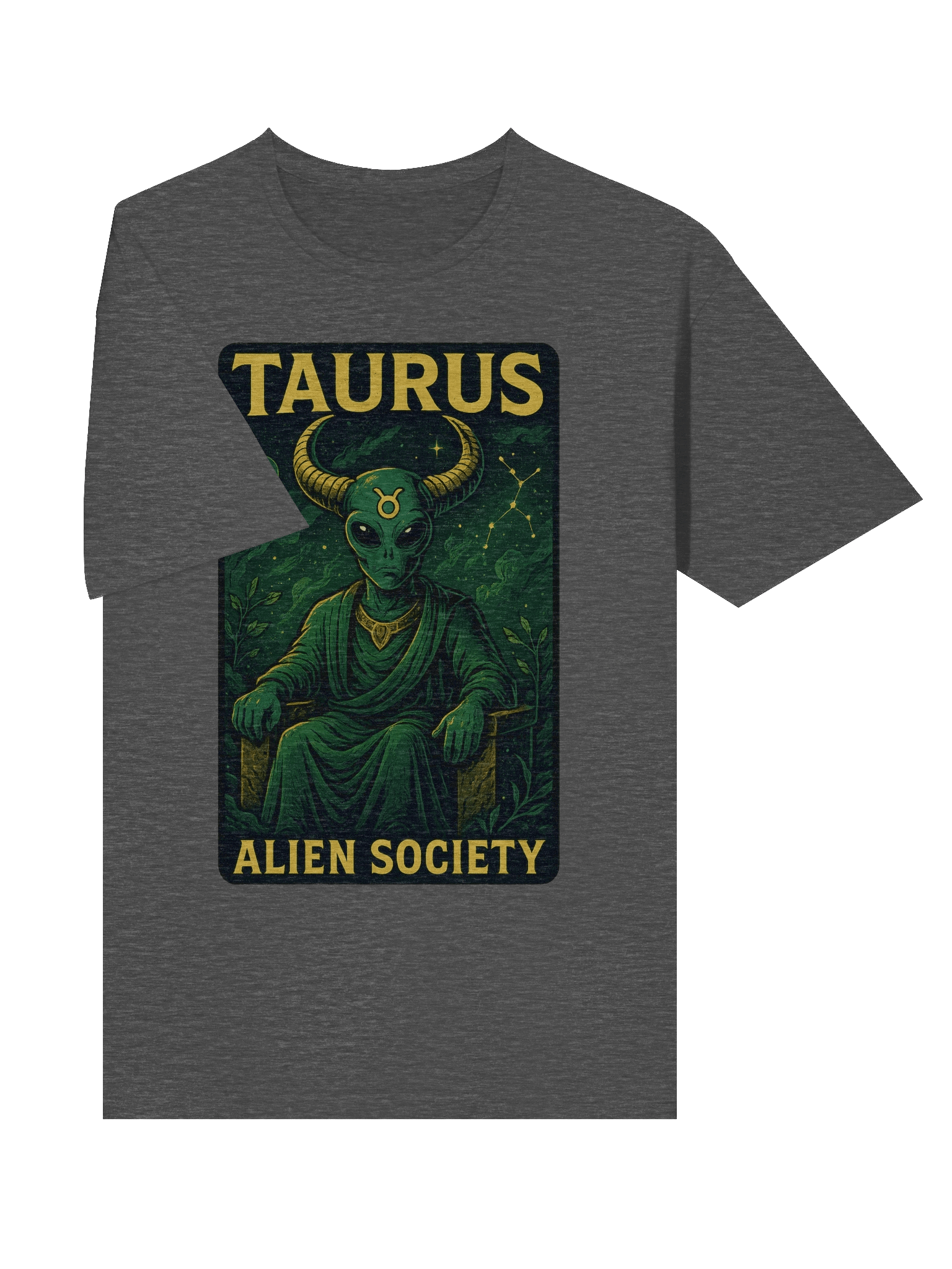 Celestial Taurus Alien T-Shirt product image (4)