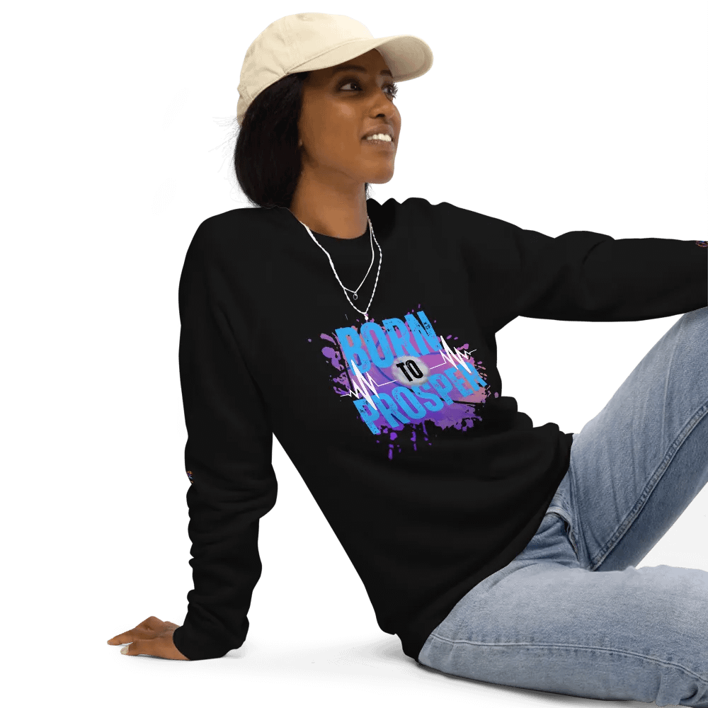 Born to Prosper Organic Sweatshirt product image (10)