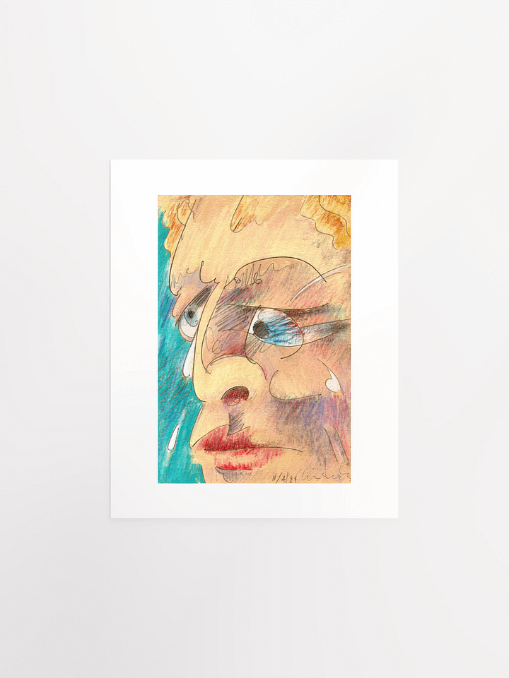 Crying Man 11.04.84 print product image (2)