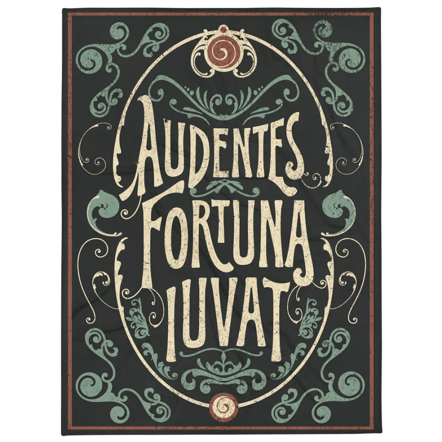 Audentes Fortuna Iuvat Blanket product image (3)