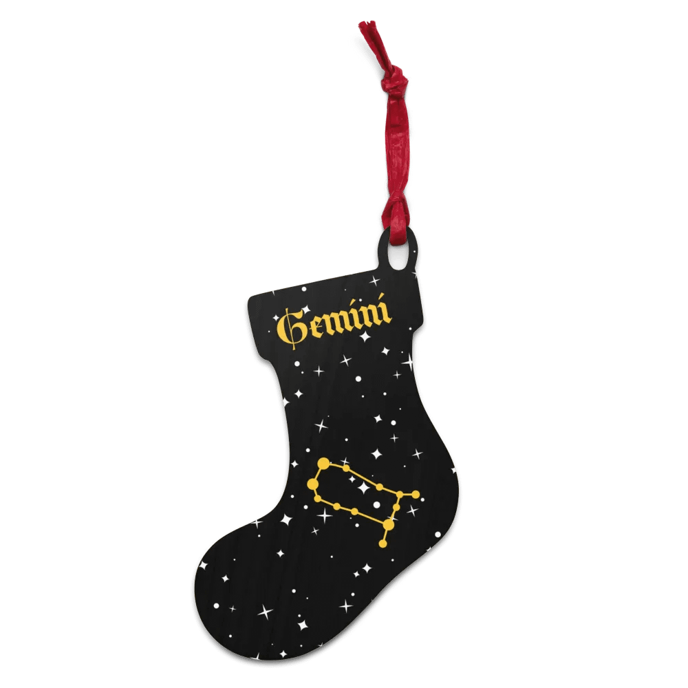 Celestial Gemini Wooden Ornaments product image (5)
