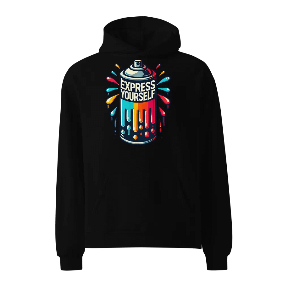 Expressive Splatter Hoodie product image (1)