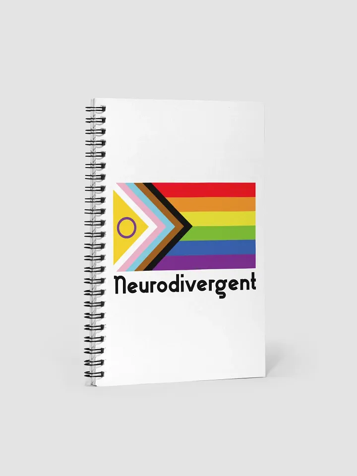 LGBTQIA+ Neurodivergent Inclusive Pride Notebook product image (2)