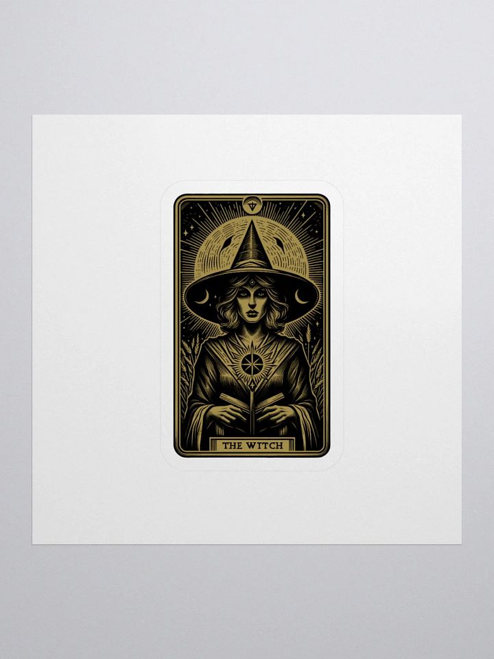 The Witch Tarot Card Sticker product image (1)