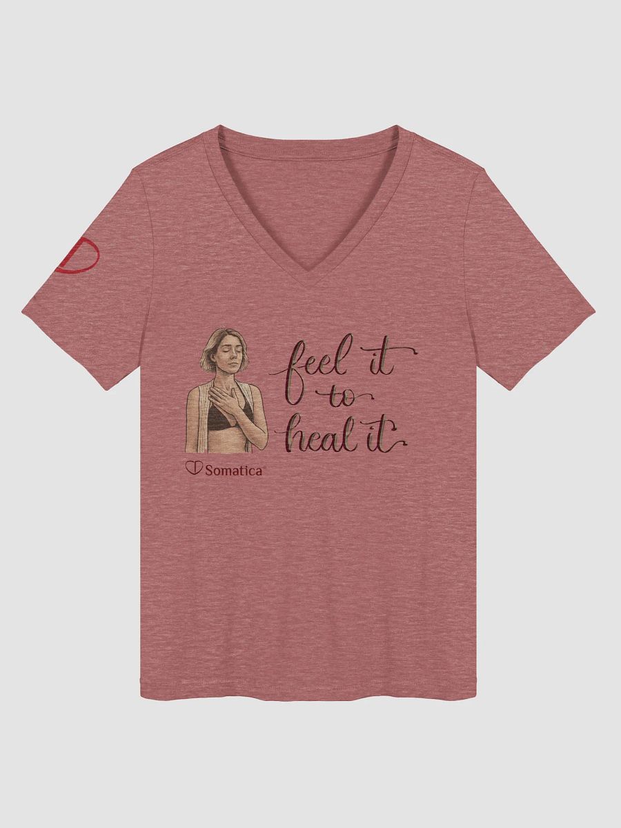Feel it to heal it V-Neck product image (1)