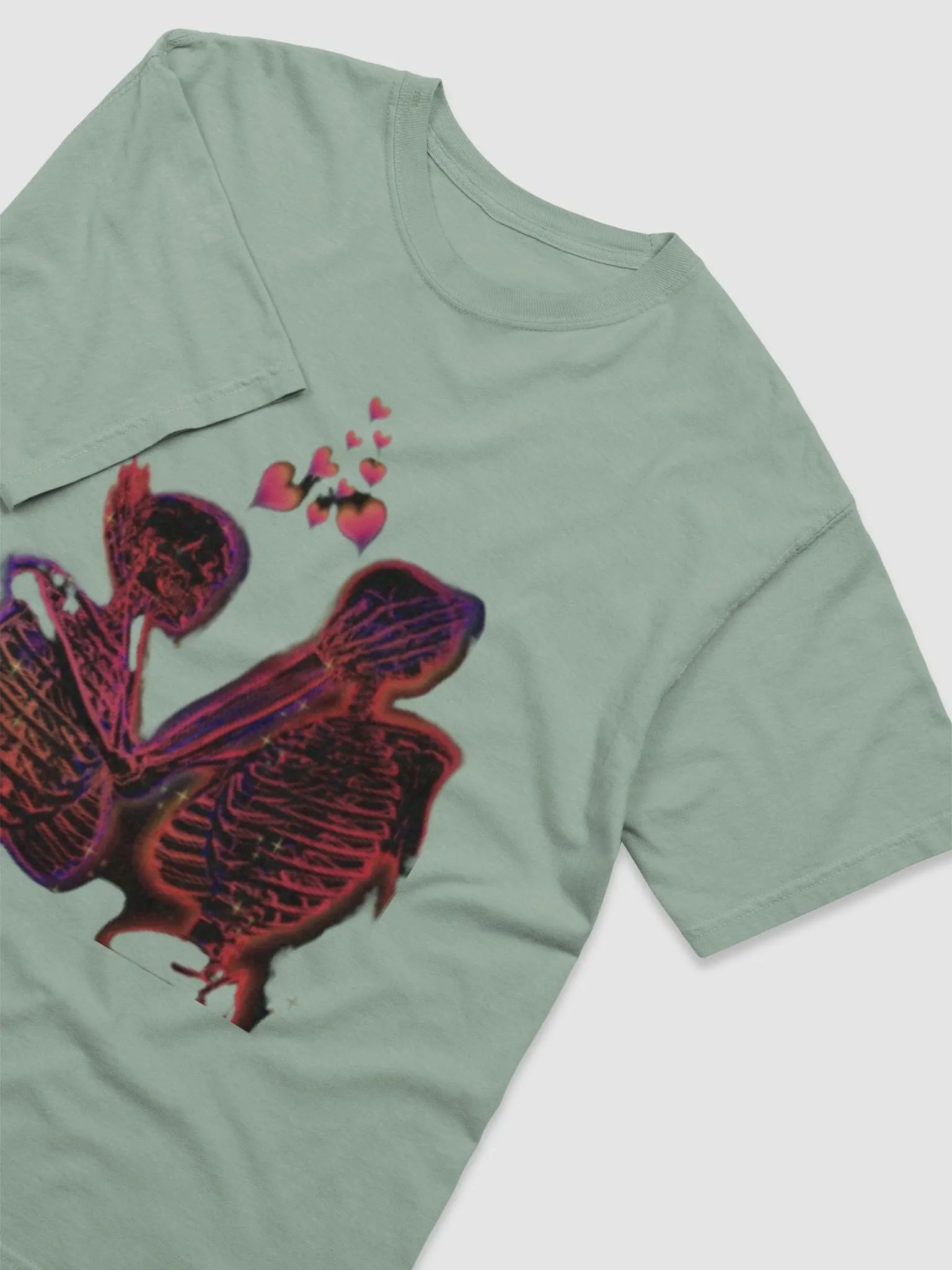 Ethereal Embrace Skeleton T-Shirt product image (27)