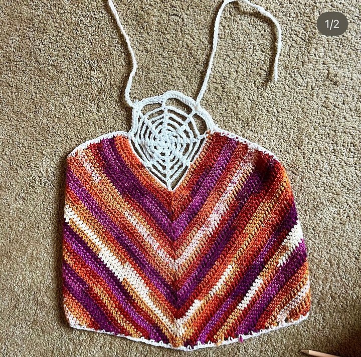 Spiderweb Halter Top product image (1)