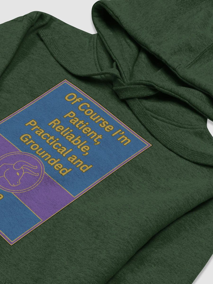 Of Course I’m Taurus Zodiac Sign Hoodie, Zodiac Sign Vibes Hoodie, Taurus Hoodie, Astrological Hoodie product image (3)