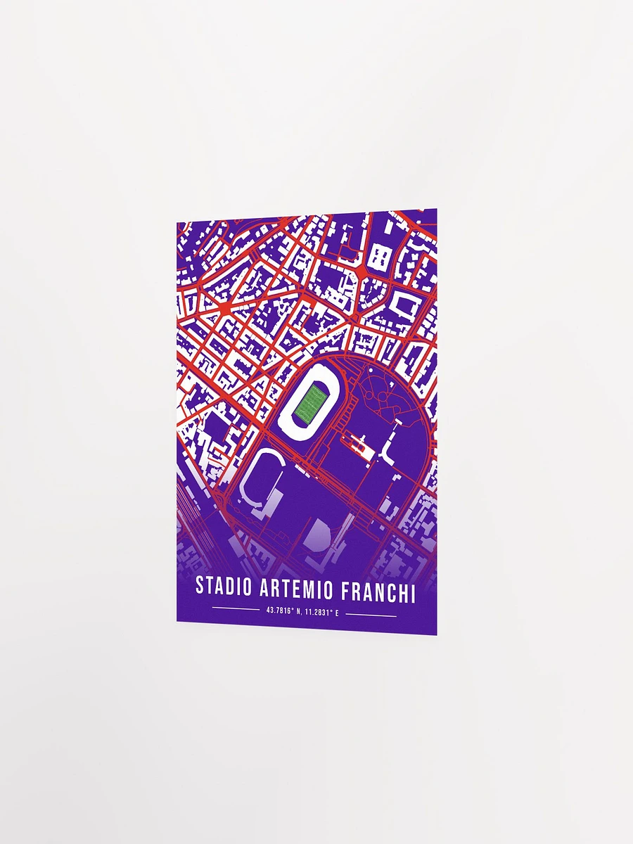Stadio Artemio Franchi Map Design Poster product image (7)
