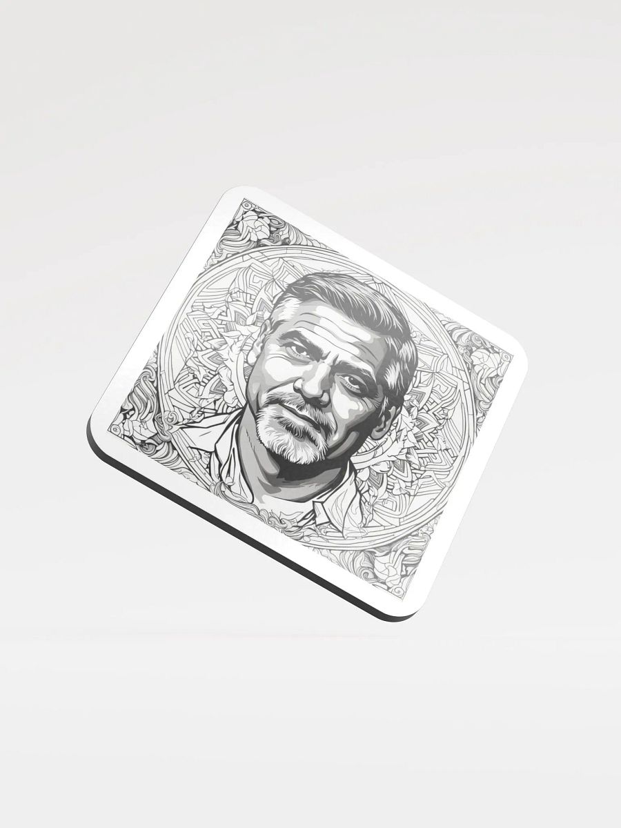 Geometric Portrait Cork Coaster Set product image (1)