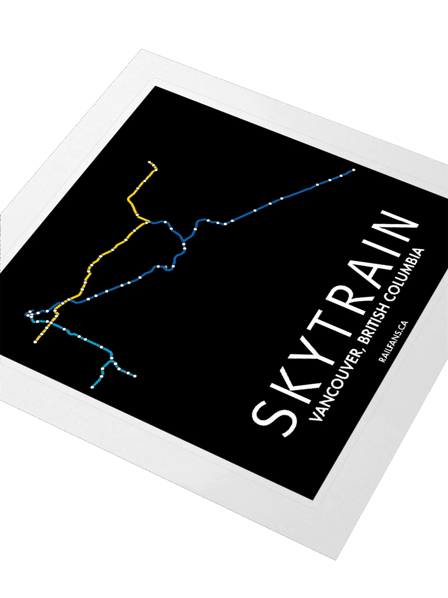 The Rail Fans Canada Transit Sticker - SkyTrain product image (9)