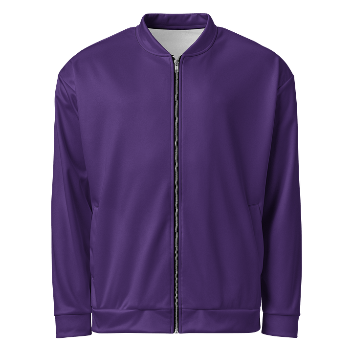Midnight Veil Designs Gothic Bomber Jacket - Purple product image (1)