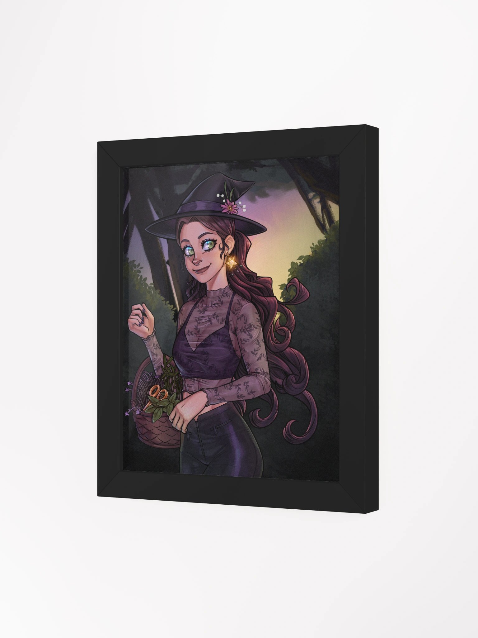Night Harvest || Framed Art Print product image (3)