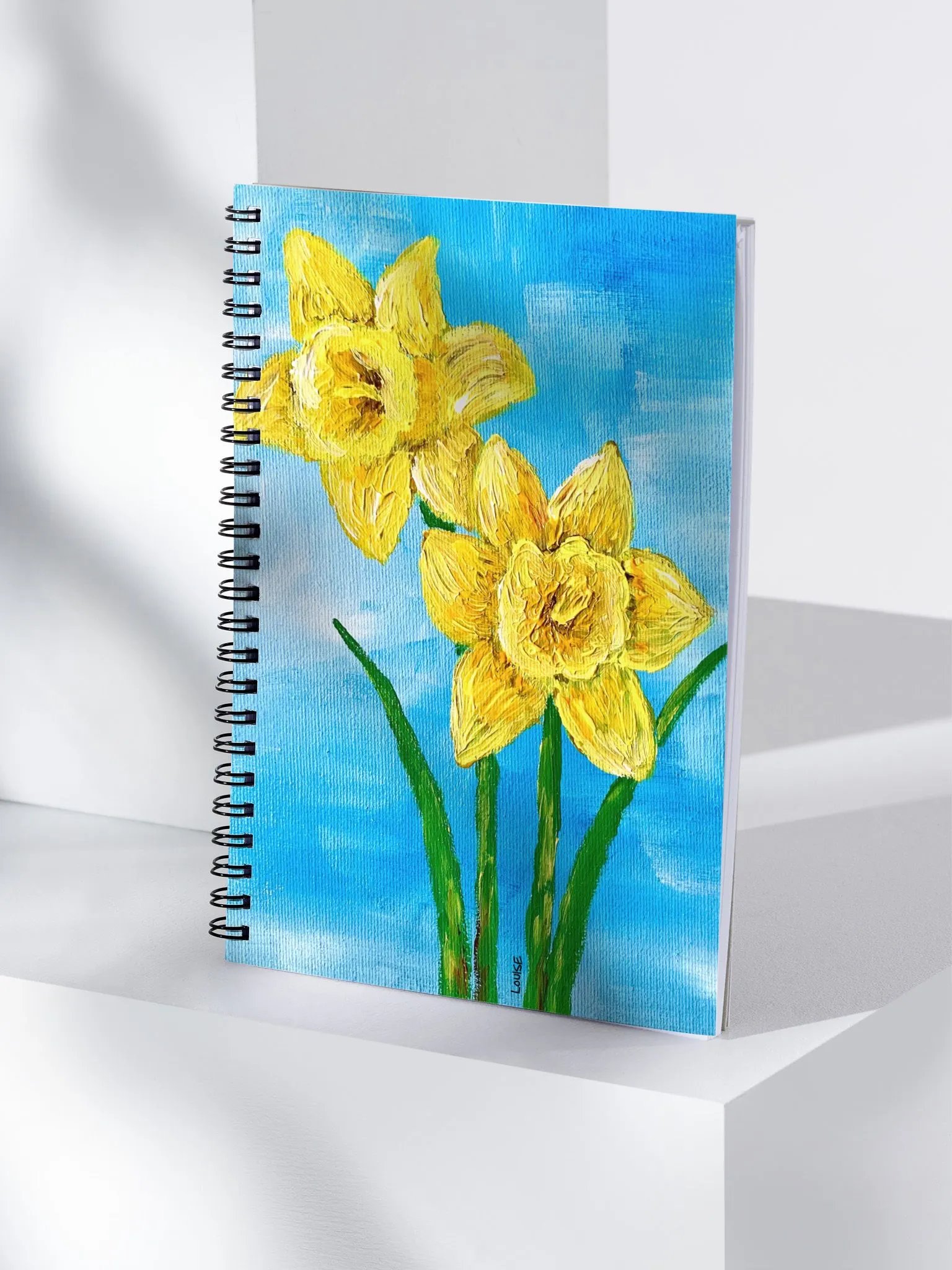 Daffodil Dreams Spiral Notebook product image (4)