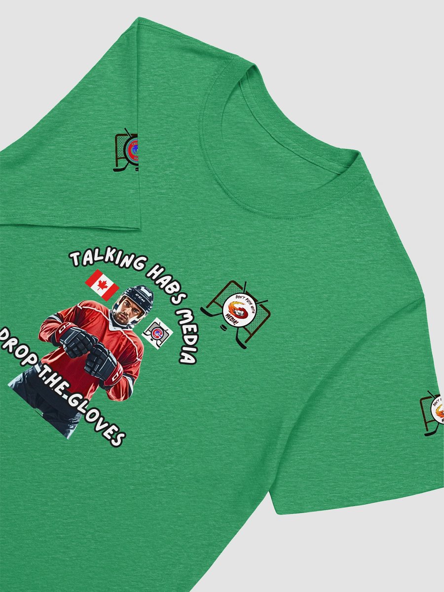 Talking Habs "Drop the Gloves" White Design T-Shirt product image (7)