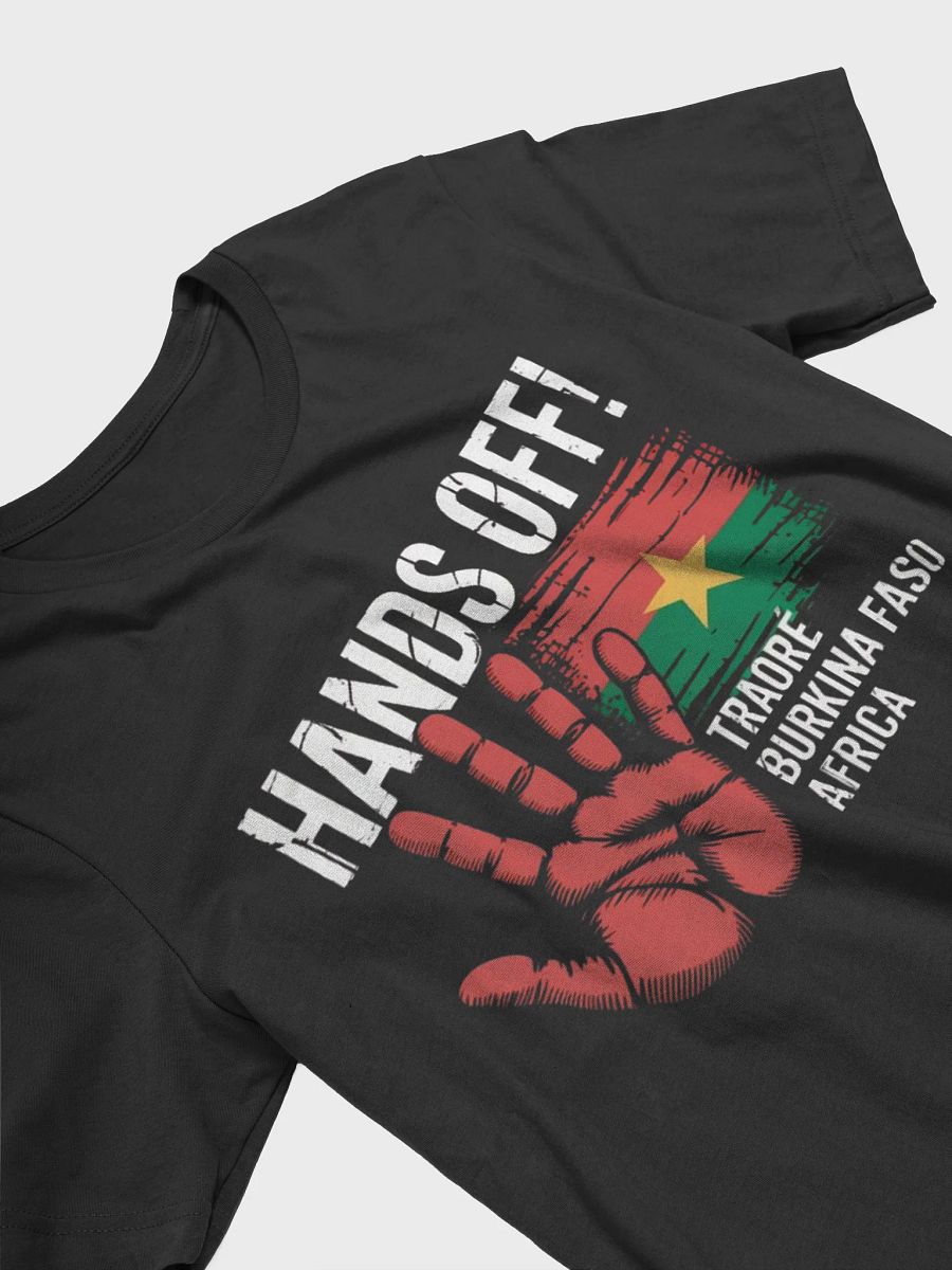 Hands off Traore Burkina Faso Flag Africa Ibrahim Traoré Supersoft T-shirt product image (21)