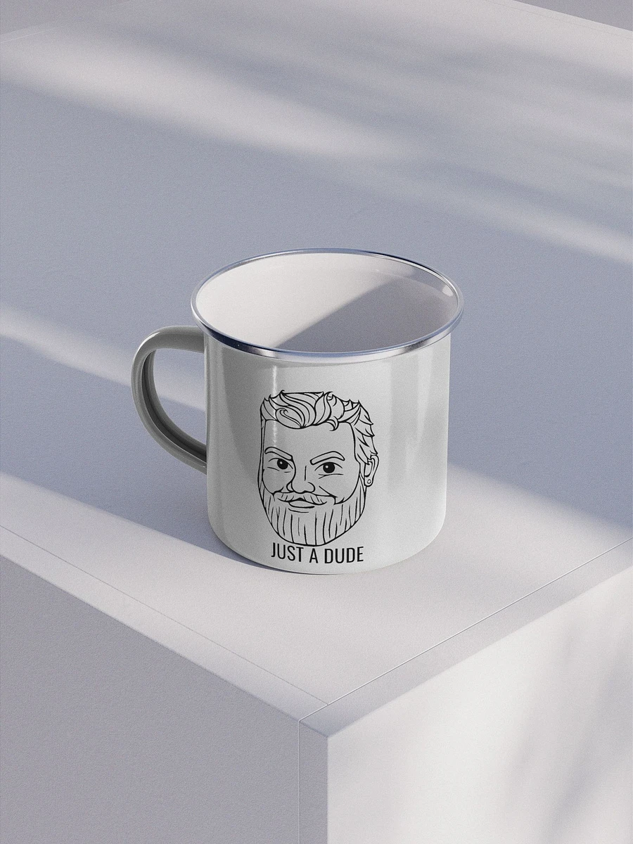 Just a Dude Metal Mug product image (1)