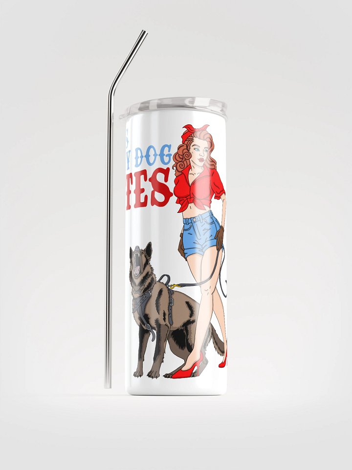 Yes My Dog Bites Stainless Tumbler product image (1)