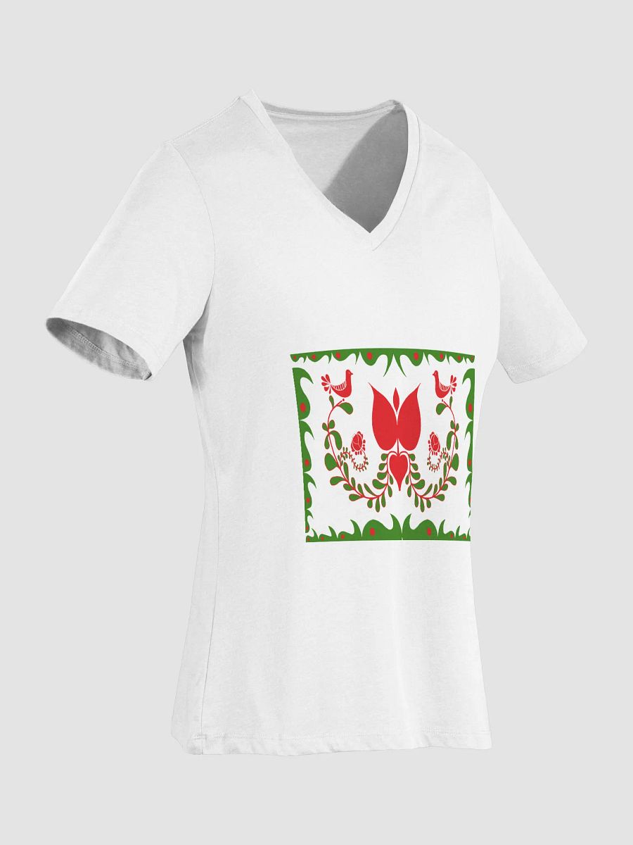 Pure Hungarian Flora Women's V-Neck Tee product image (2)