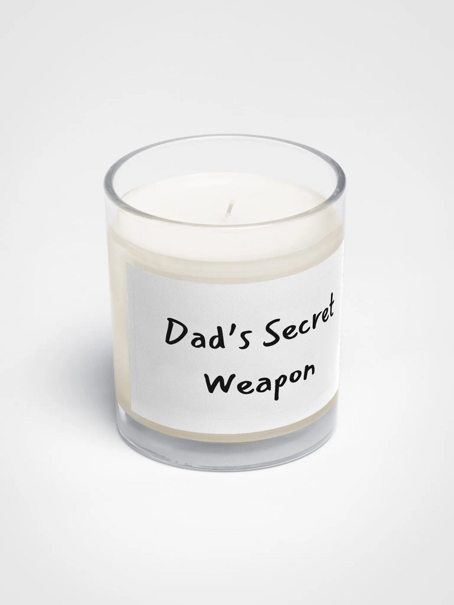 "Dad's Secret Weapon" Meme Candle product image (2)