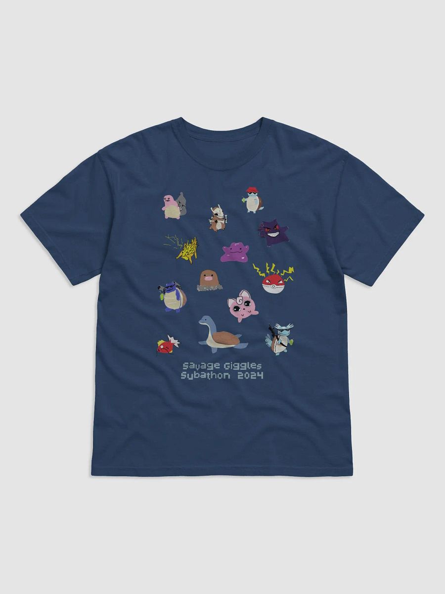 Subathon 2024 Commemorative Pokemanz Tshirt product image (1)