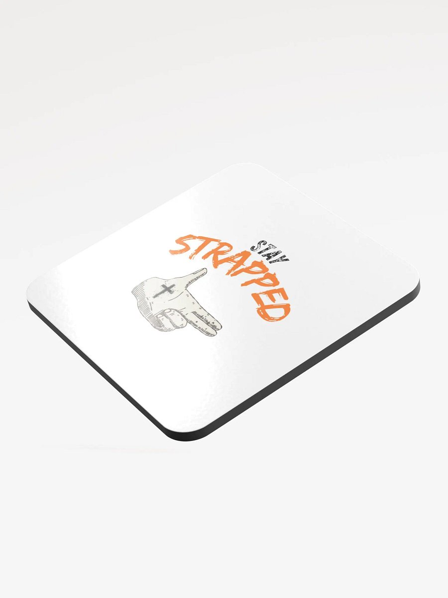 Stay Strapped Glossy Coaster product image (3)