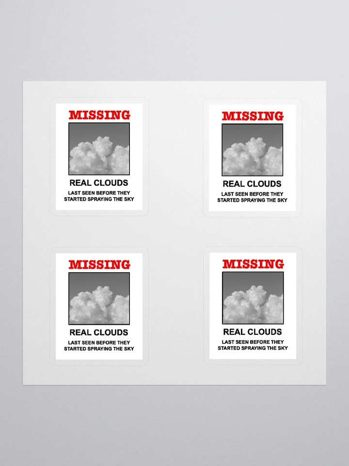 Missing: Real Clouds - Sticker Set product image (1)