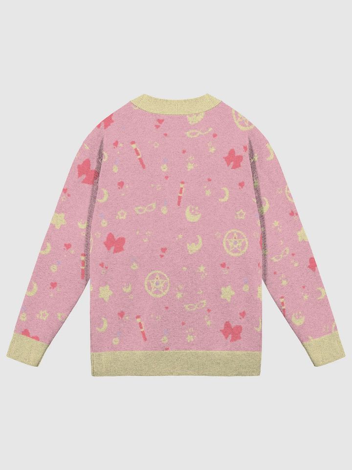 Usagi Make Up! Jacquard Knit Cardigan product image (6)