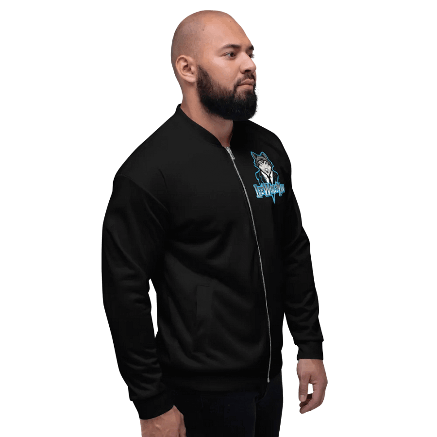 Spooky Wolf Bomber Jacket product image (4)