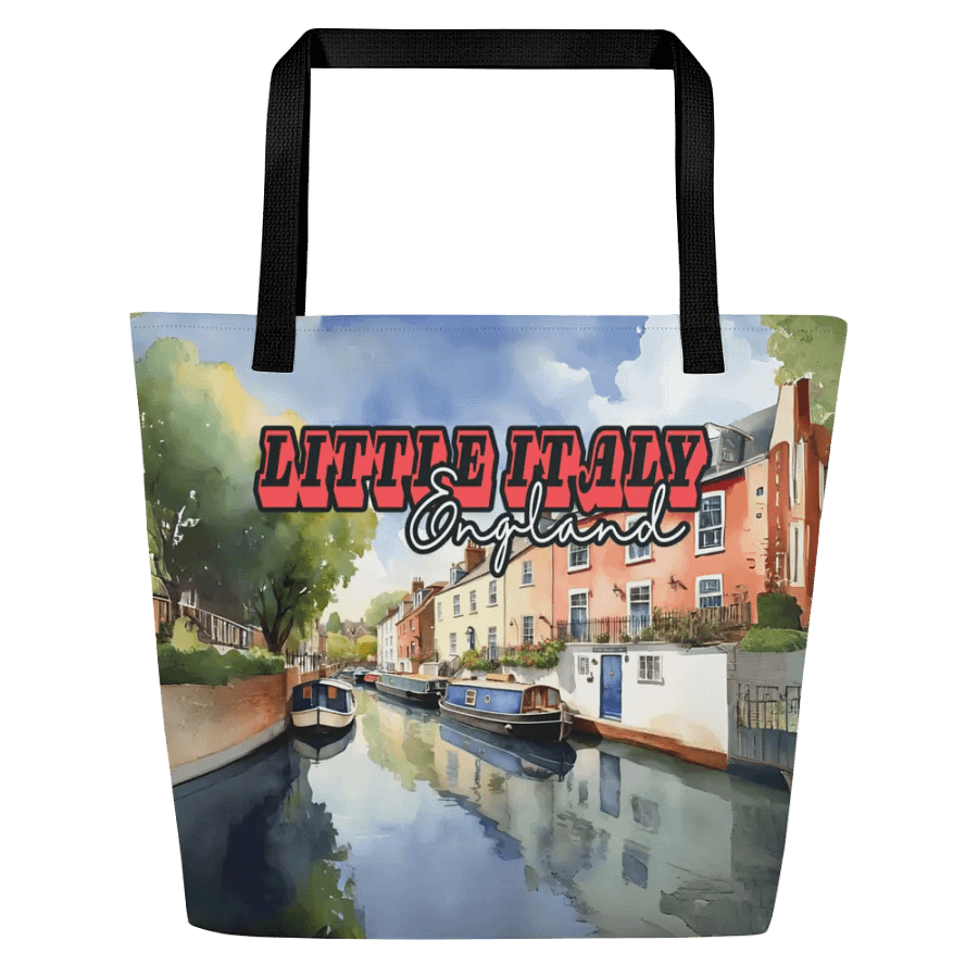 Little Italy - England - All Over Print - Watercolor - Tote product image (6)