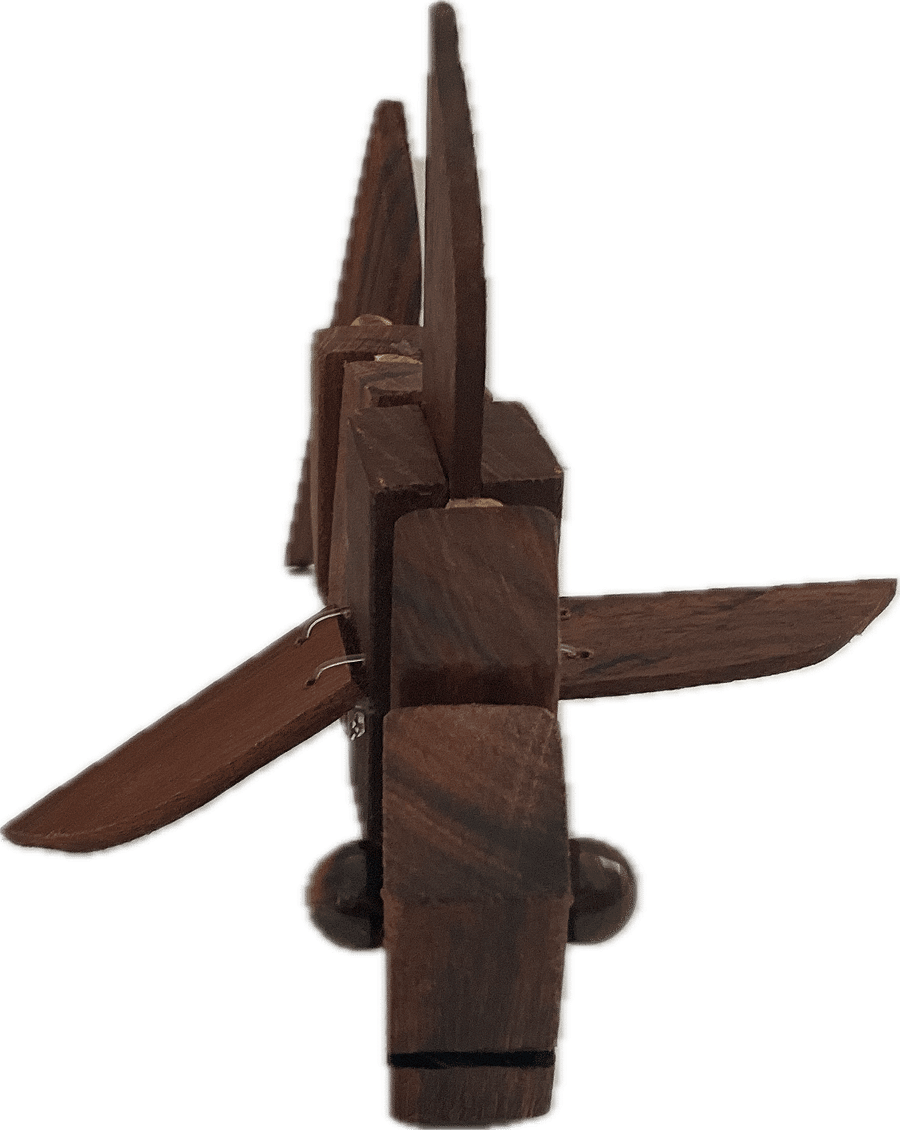 Wooden Goldfish (5 1/2” x 4 1/2”) product image (3)