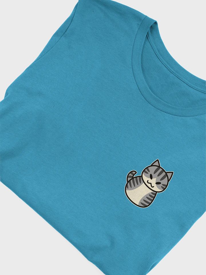 Gray Tabby with White (Off-white) Unisex Tee product image (1)