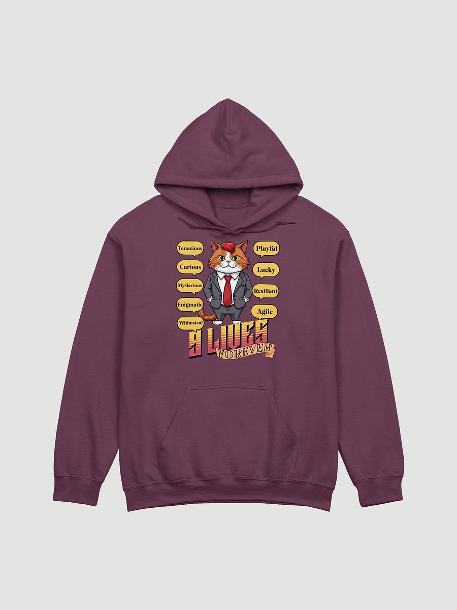 9 Lives Forever Cat Suit Hoodie product image (17)